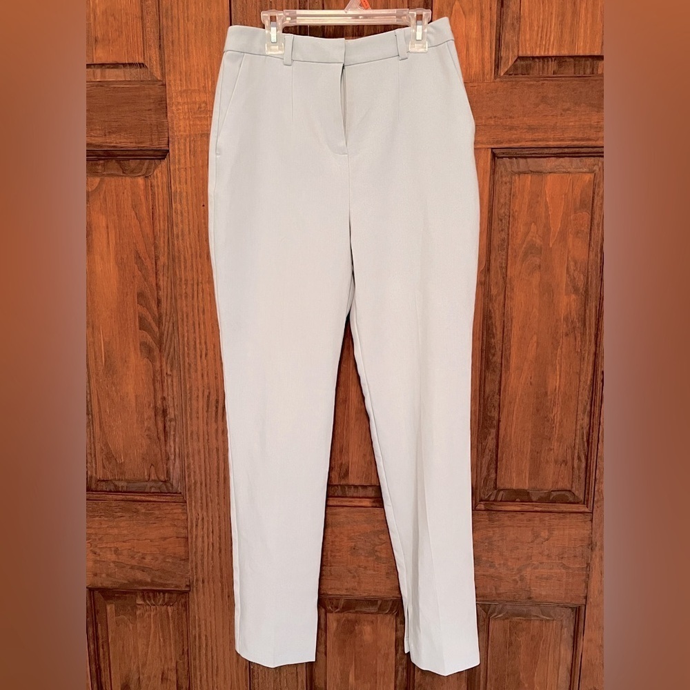 Topshop Mint Green High Rise Work Pant‎ Size 4 Tall